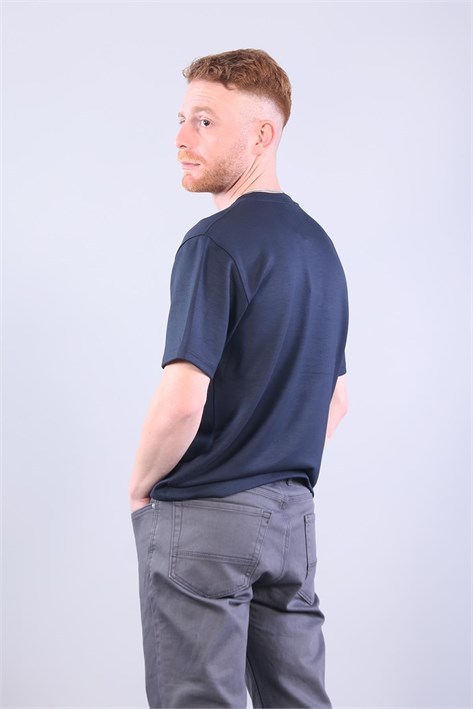 4028 (1229) Modal Kumaş O Yaka T-shirt
