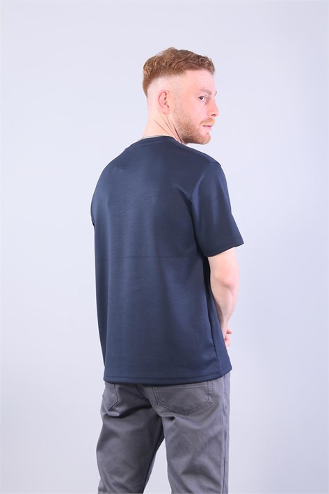 4028 (1229) Modal Kumaş O Yaka T-shirt