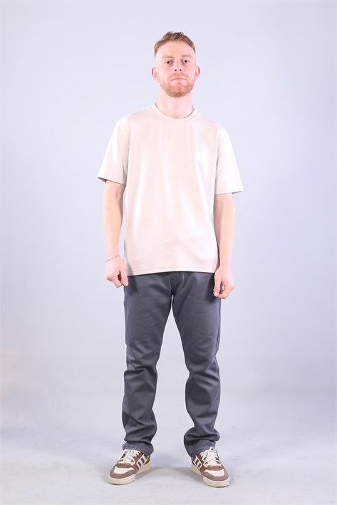 4028 (1229) Modal Kumaş O Yaka T-shirt