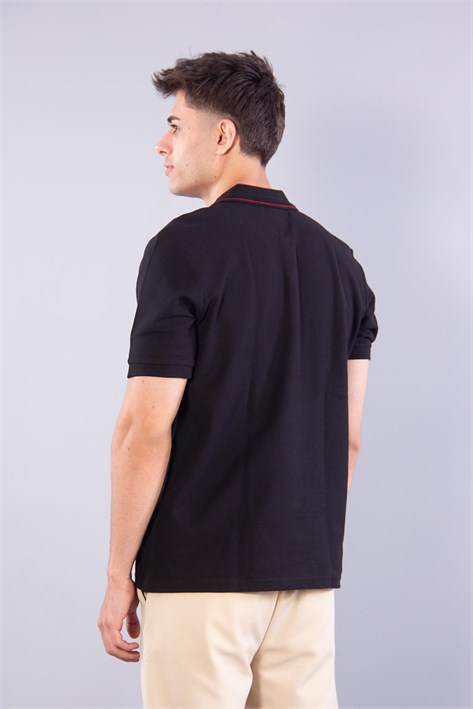 4065 Polo Yaka Düğmeli T-shirt