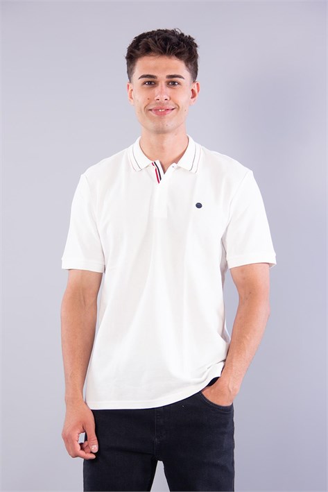 4065 Polo Yaka Düğmeli T-shirt