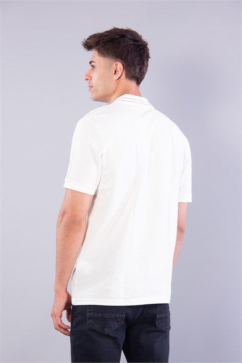 4065 Polo Yaka Düğmeli T-shirt