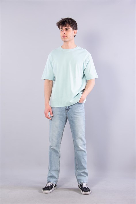 4114 O Yaka 36/1 Kumaş T-shirt