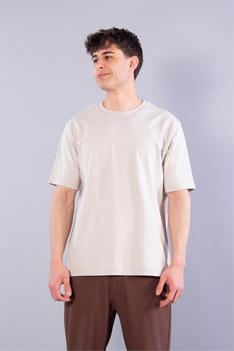 4114 O Yaka 36/1 Kumaş T-shirt
