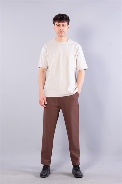 4114 O Yaka 36/1 Kumaş T-shirt