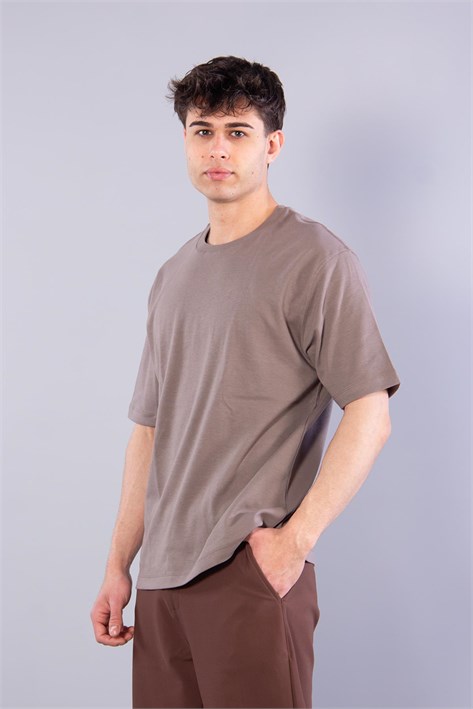 4114 O Yaka 36/1 Kumaş T-shirt