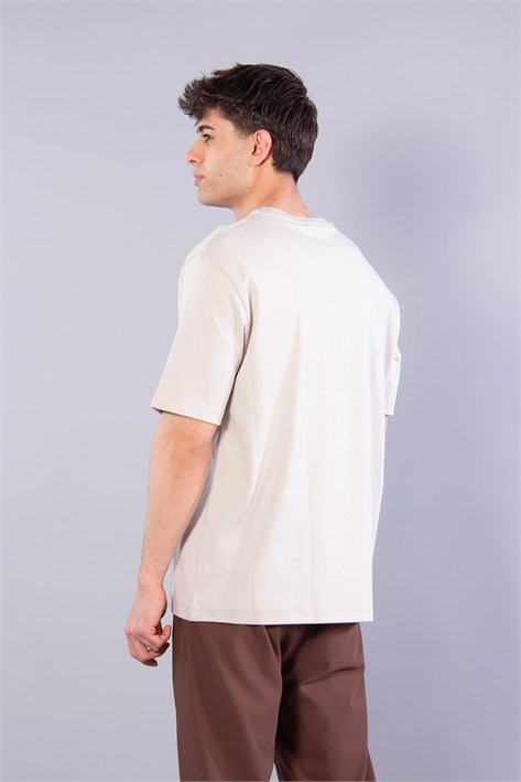4114 O Yaka 36/1 Kumaş T-shirt