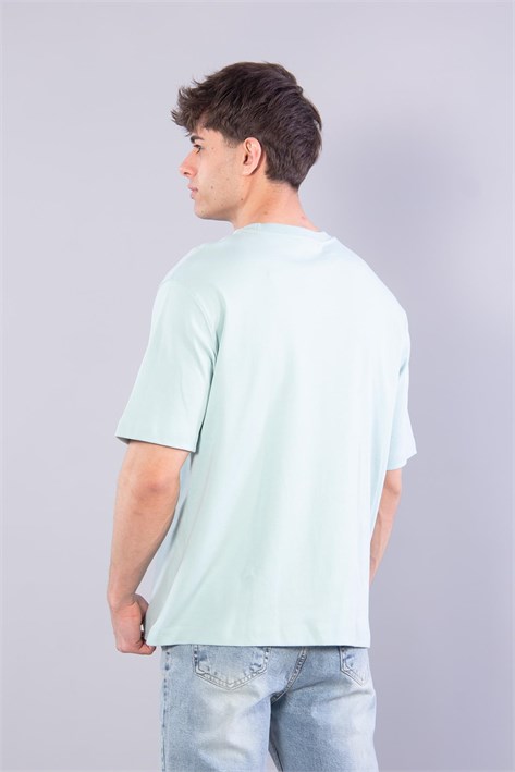 4114 O Yaka 36/1 Kumaş T-shirt