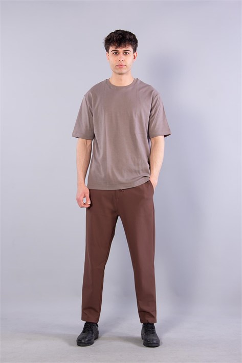 4114 O Yaka 36/1 Kumaş T-shirt