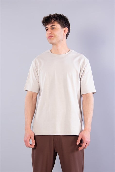 4114 O Yaka 36/1 Kumaş T-shirt