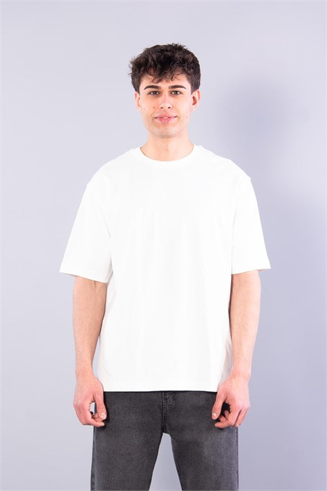 4114 O Yaka 36/1 Kumaş T-shirt