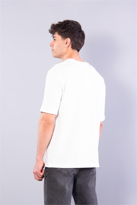 4114 O Yaka 36/1 Kumaş T-shirt