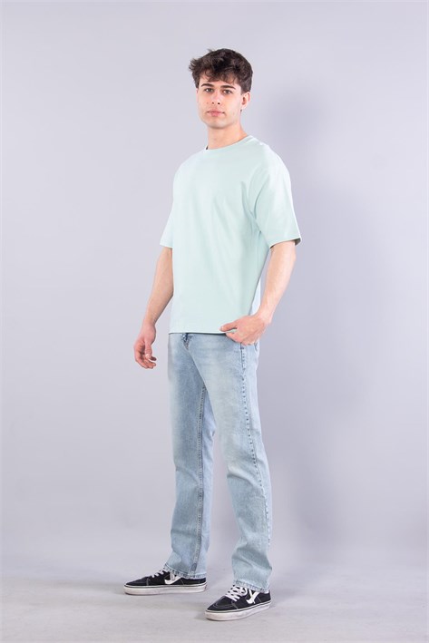 4114 O Yaka 36/1 Kumaş T-shirt