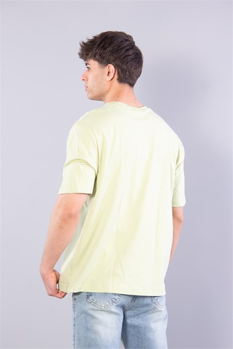 4114 O Yaka 36/1 Kumaş T-shirt