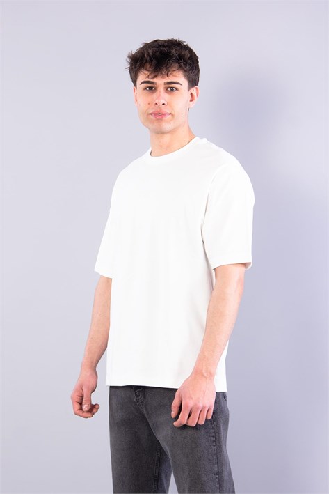 4114 O Yaka 36/1 Kumaş T-shirt