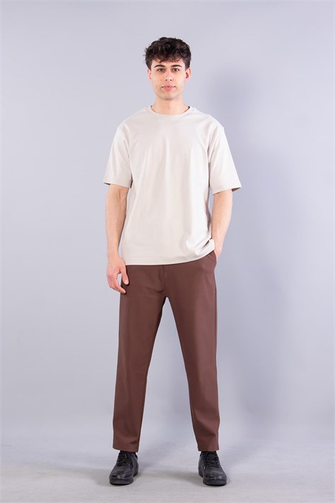 4114 O Yaka 36/1 Kumaş T-shirt