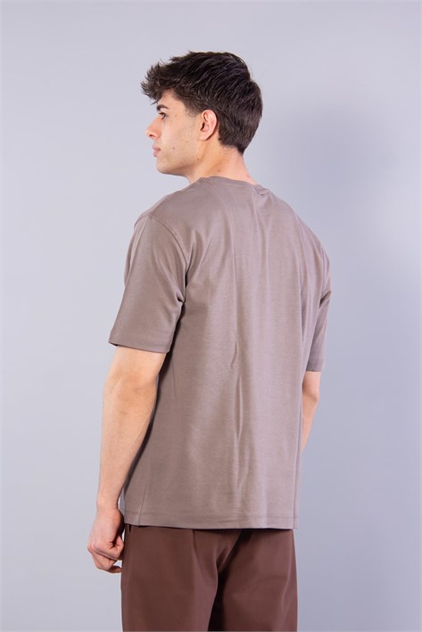 4114 O Yaka 36/1 Kumaş T-shirt