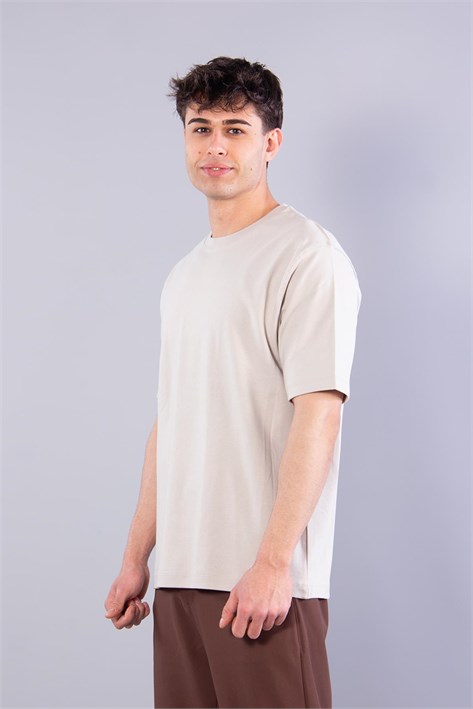 4114 O Yaka 36/1 Kumaş T-shirt