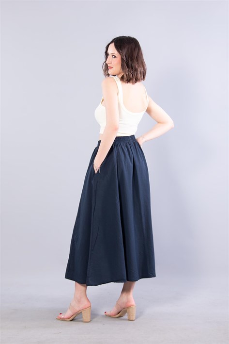 4449 Poplin Uzun Etek