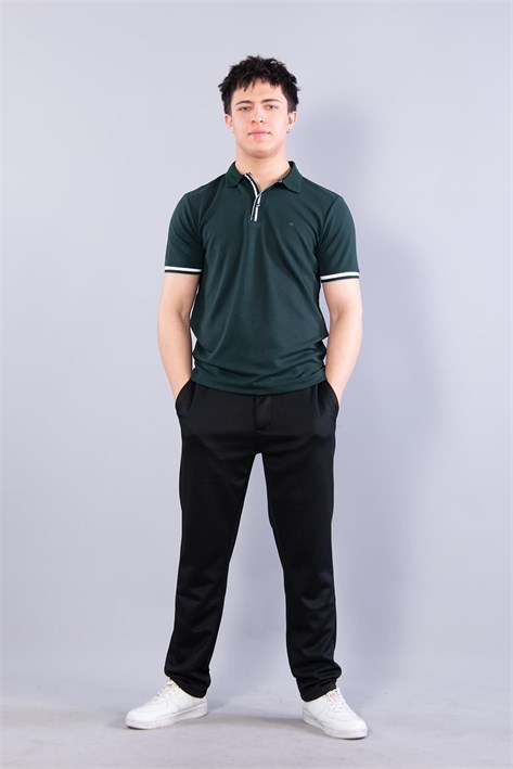 4667 Yakalı Modal T-shirt