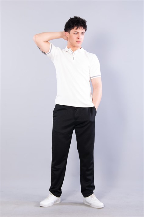 4667 Yakalı Modal T-shirt