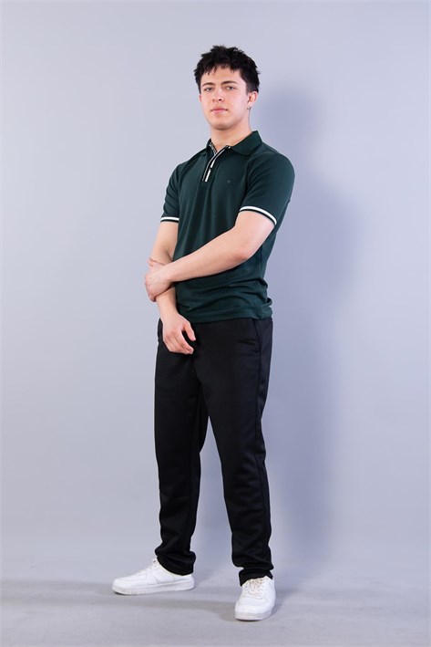 4667 Yakalı Modal T-shirt