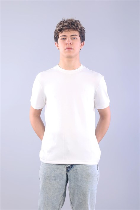 4674 Pike Modal O Yaka T-shirt