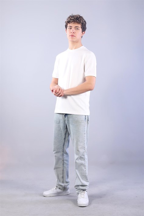 4674 Pike Modal O Yaka T-shirt