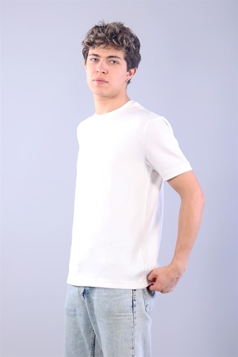 4674 Pike Modal O Yaka T-shirt