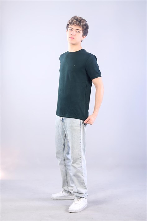4674 Pike Modal O Yaka T-shirt
