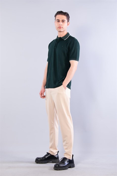 4675 Pike Modal Yakalı T-shirt