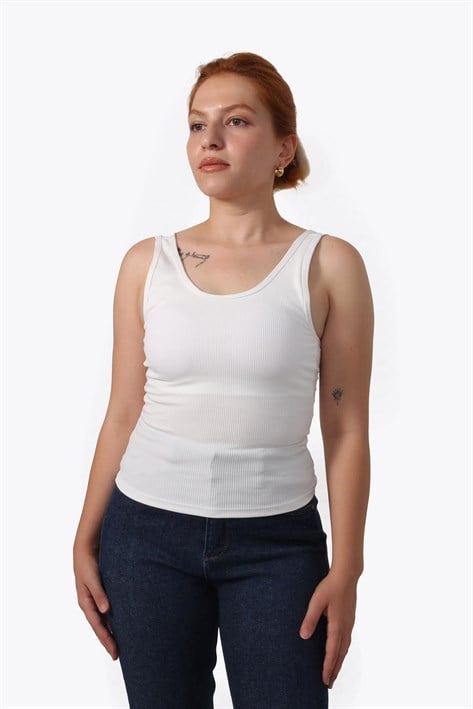 5058 İçi Kaplı Crop Atlet