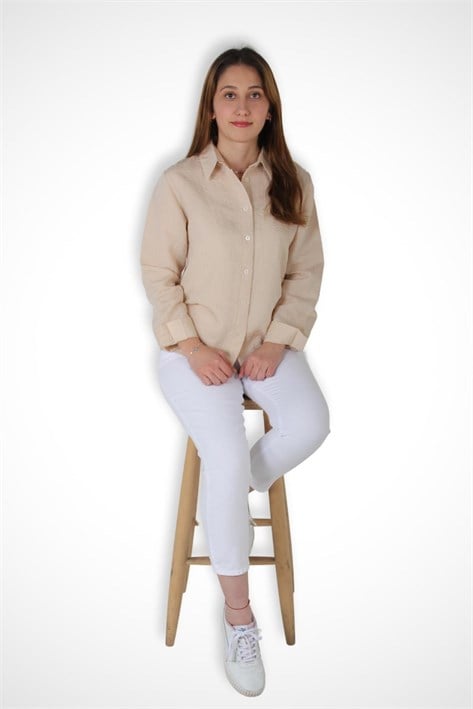 5499 Çizgisi Dalgalı Gömlek