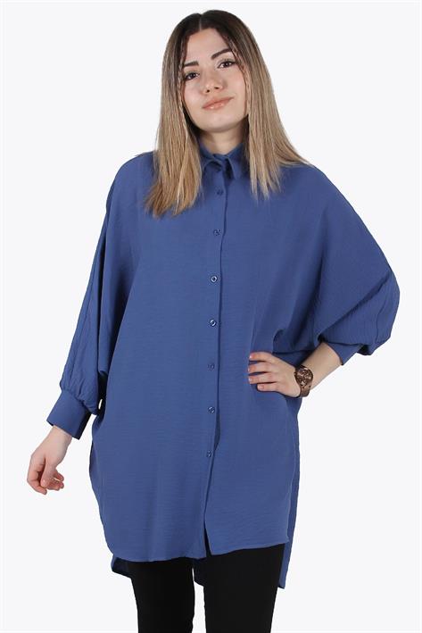 5914 Arkası Uzun Dirsek Kol Tunik