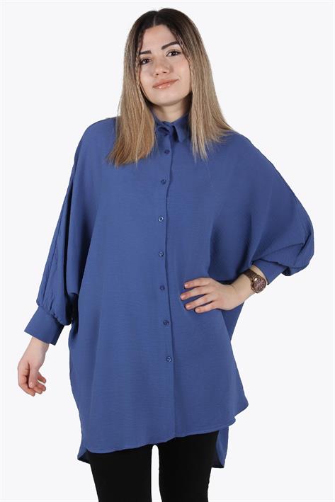 5914 Arkası Uzun Dirsek Kol Tunik