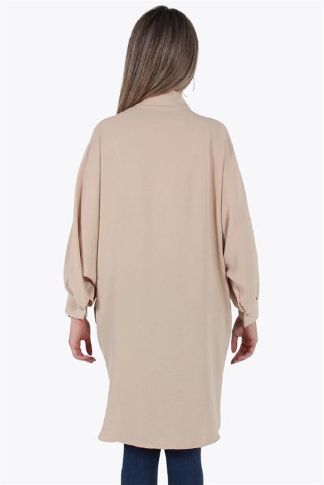 5914 Arkası Uzun Dirsek Kol Tunik