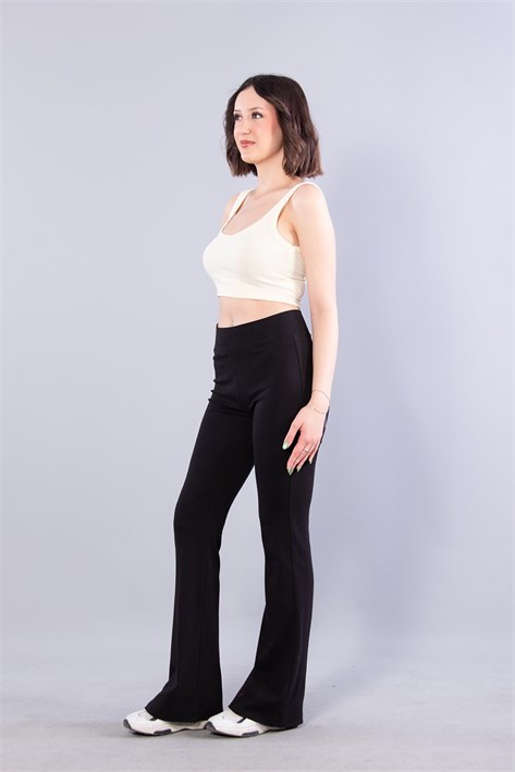 6695 (N-2299) V Yaka Kalın Askılı Kaşkorse Crop