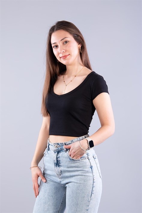 6696 (N-2370) V Yaka Crop Kaşkorse Body