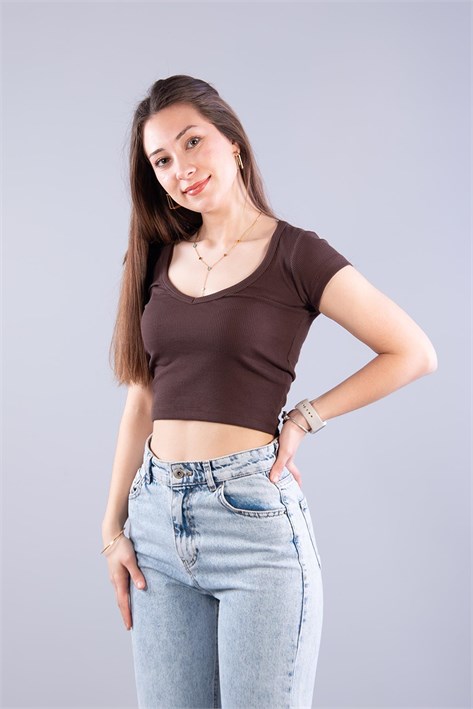 6696 (N-2370) V Yaka Crop Kaşkorse Body