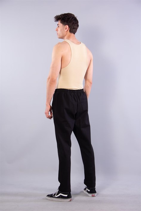 8013 Beli İpli Lastikli Pantolon