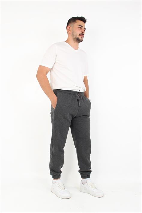 8015 Paçası Lastikli Üç İp Şardonlu Eşofman Altı