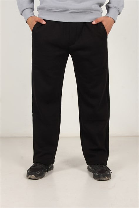 8040 Şardonlu Üç İplik Baggy Pantolon