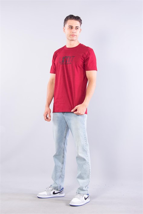 8262 Limit Baskılı O Yaka T-shirt