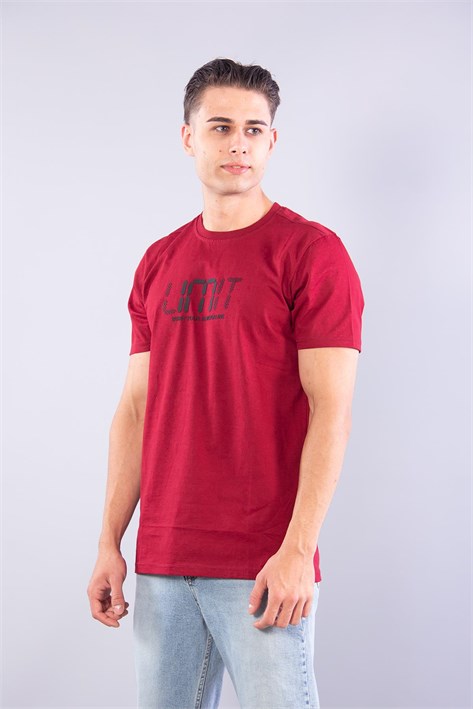 8262 Limit Baskılı O Yaka T-shirt