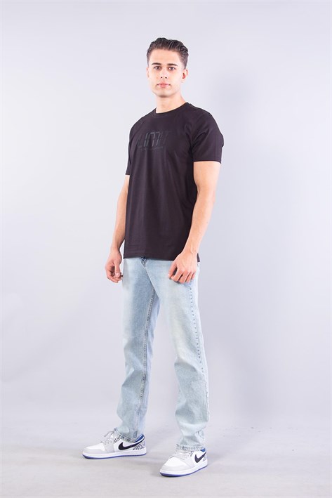 8262 Limit Baskılı O Yaka T-shirt