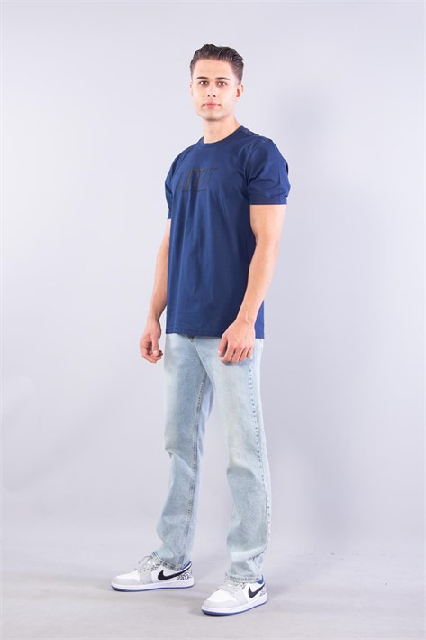 8262 Limit Baskılı O Yaka T-shirt