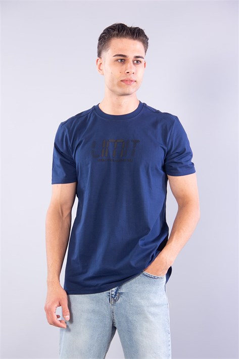 8262 Limit Baskılı O Yaka T-shirt