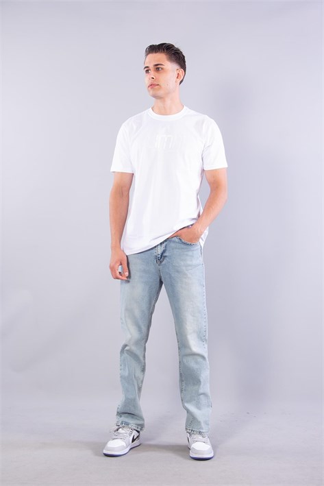 8262 Limit Baskılı O Yaka T-shirt