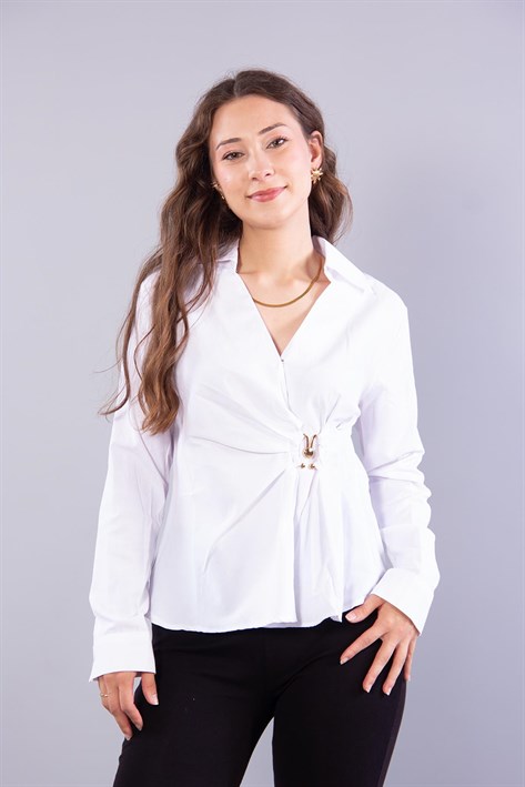 Gömlekmckanzie8317 Poplin Tokalı Gömlekkadınerkek