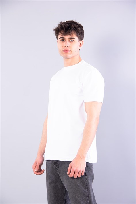 8325 You And I Cant Live To Baskılı O Yaka T-shirt